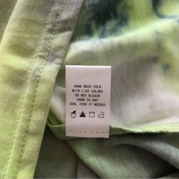 Nordstrom Code Mode Tie Dye T-Shirt in Green - Picture 5 of 5